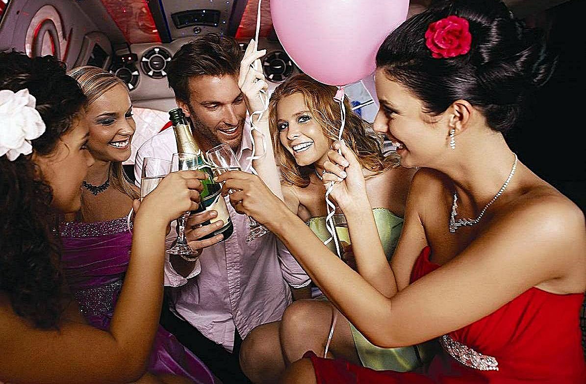 Birthday Party Limousine rental service 