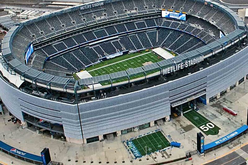 MetLife Stadium to NYC distance