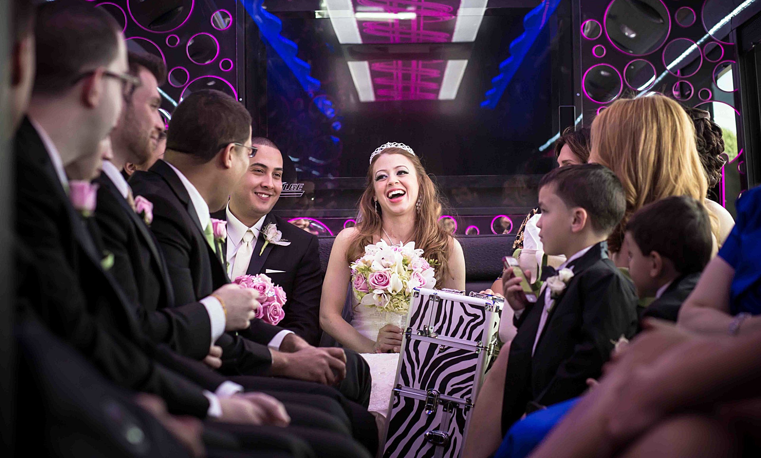 Wedding Limousine rental service in Orange County 