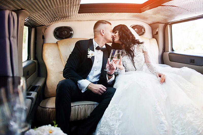 Bridal limousine Suffolk County