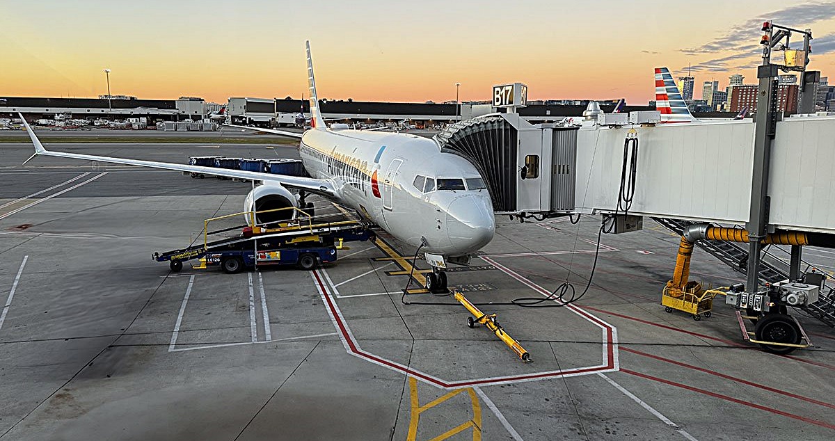 Airlines operating from Terminal 8 at JFK Airport, including American Airlines and its partners