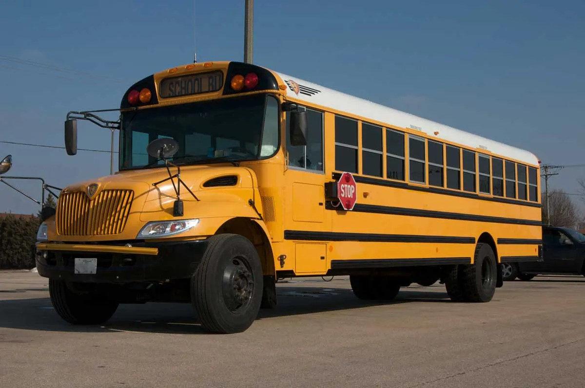rental cost of a school bus in the bronx