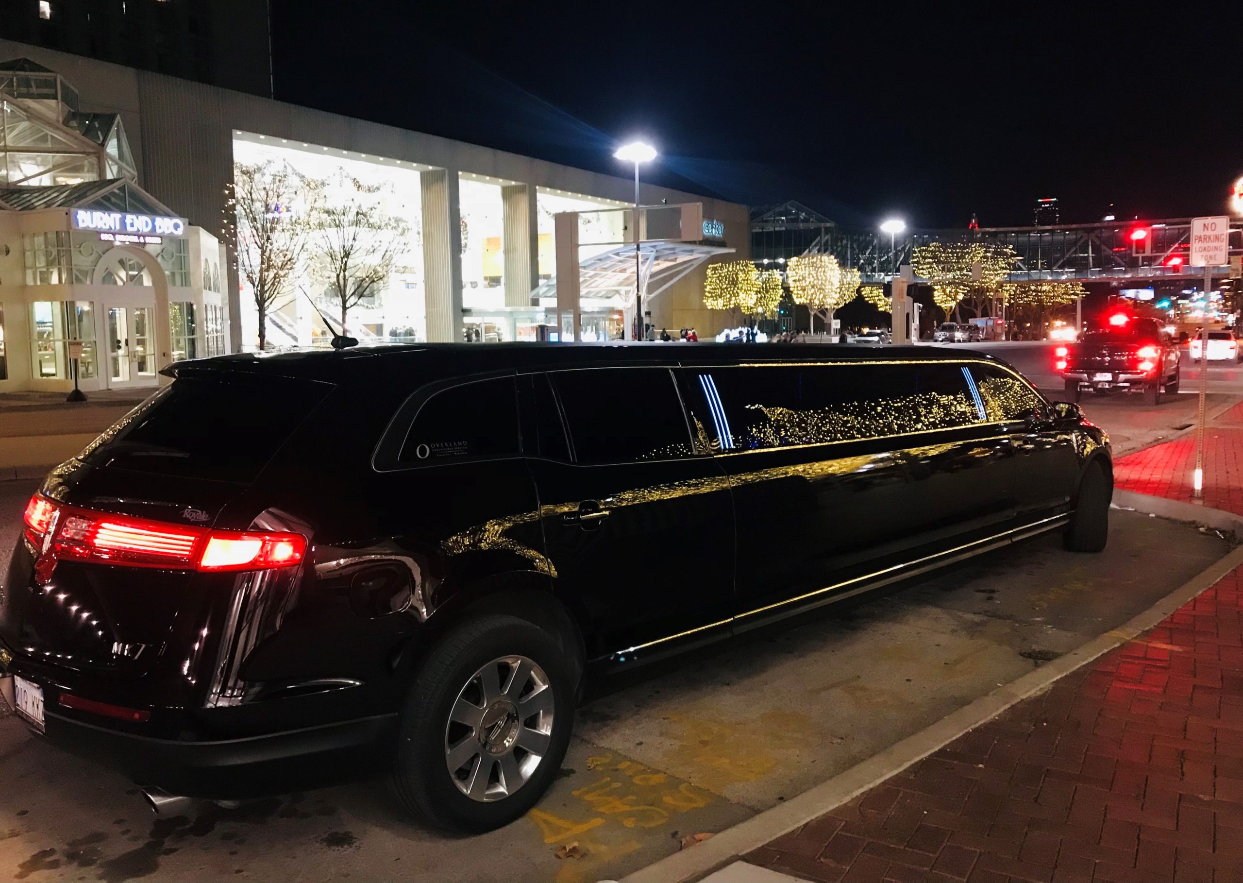 Luxury limousine parked in Atlantic City, NJ, representing top rental service choice