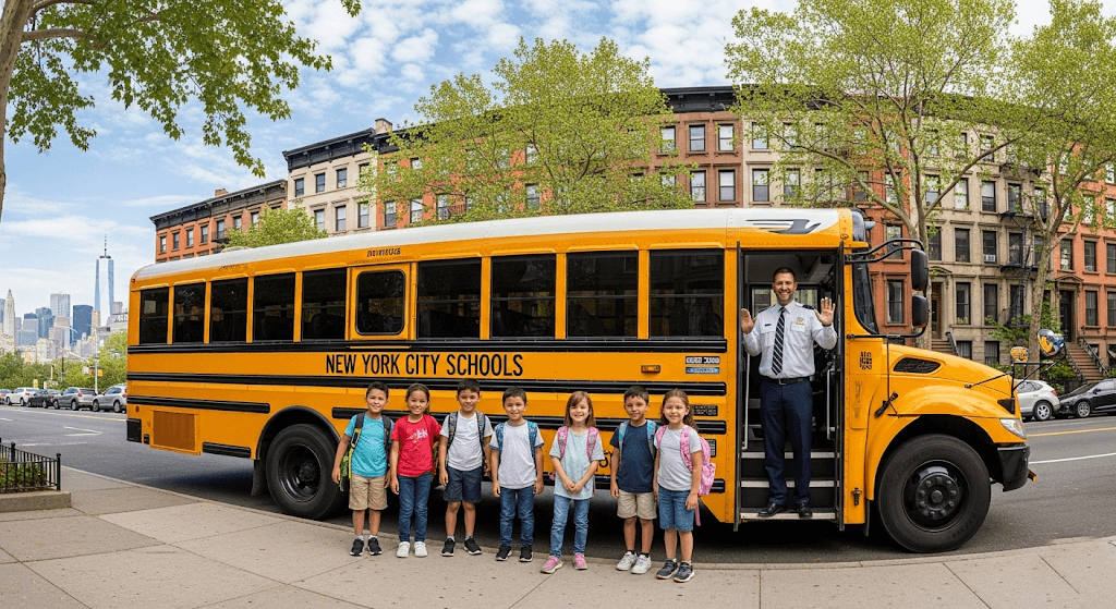 Where Can You Get a School Bus Rental Service in New York 1