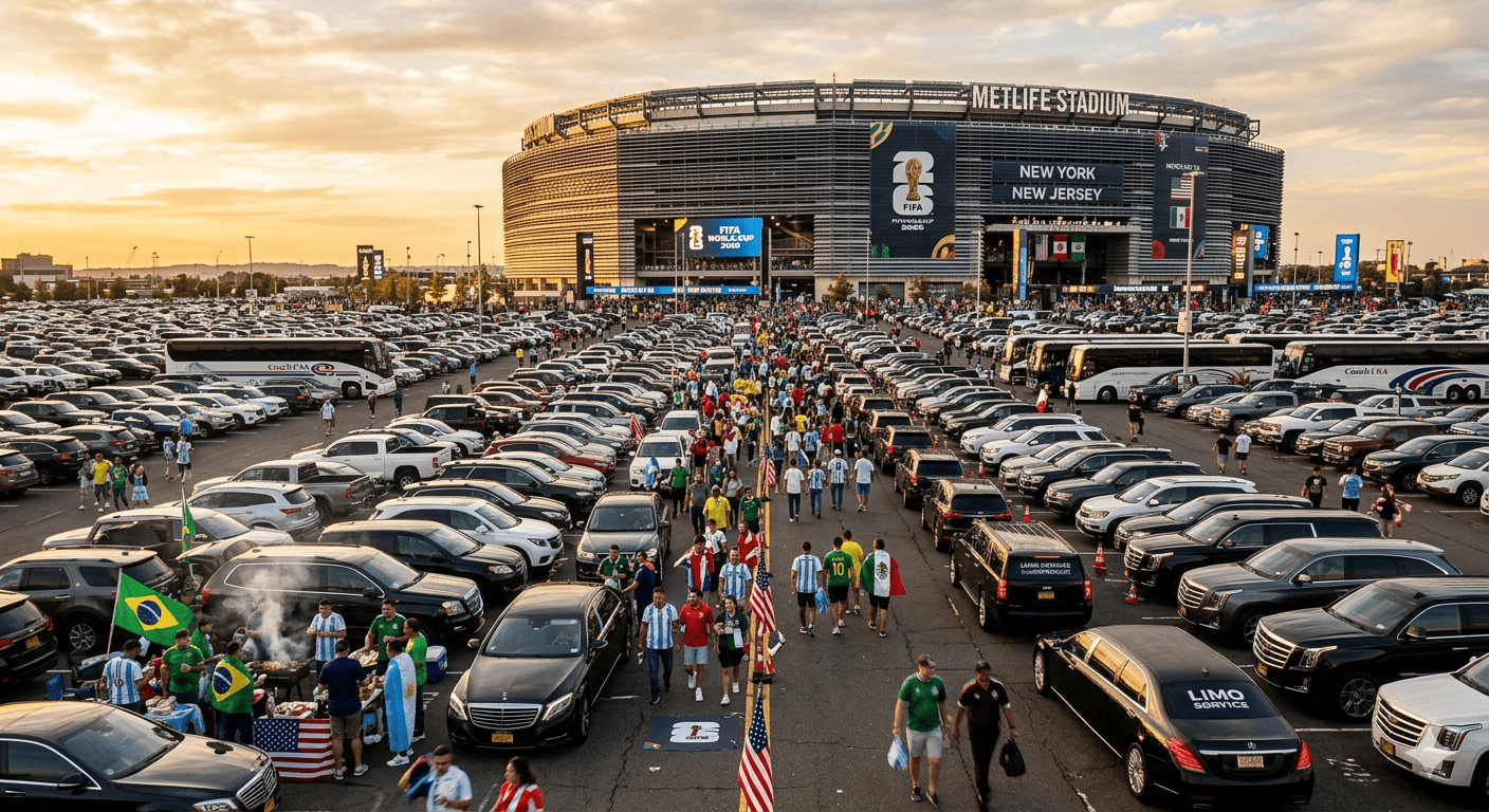 MetLife Stadium Parking for World Cup 2026 in new york city