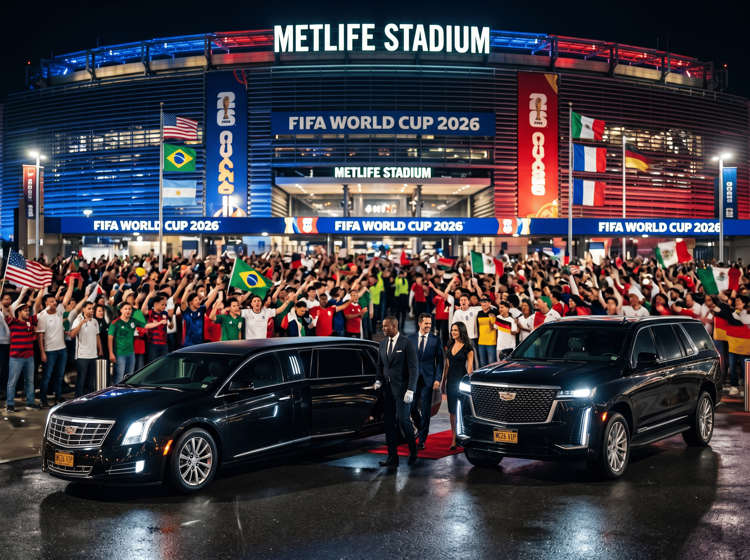 NYC to MetLife Stadium Black Car Service in new york city