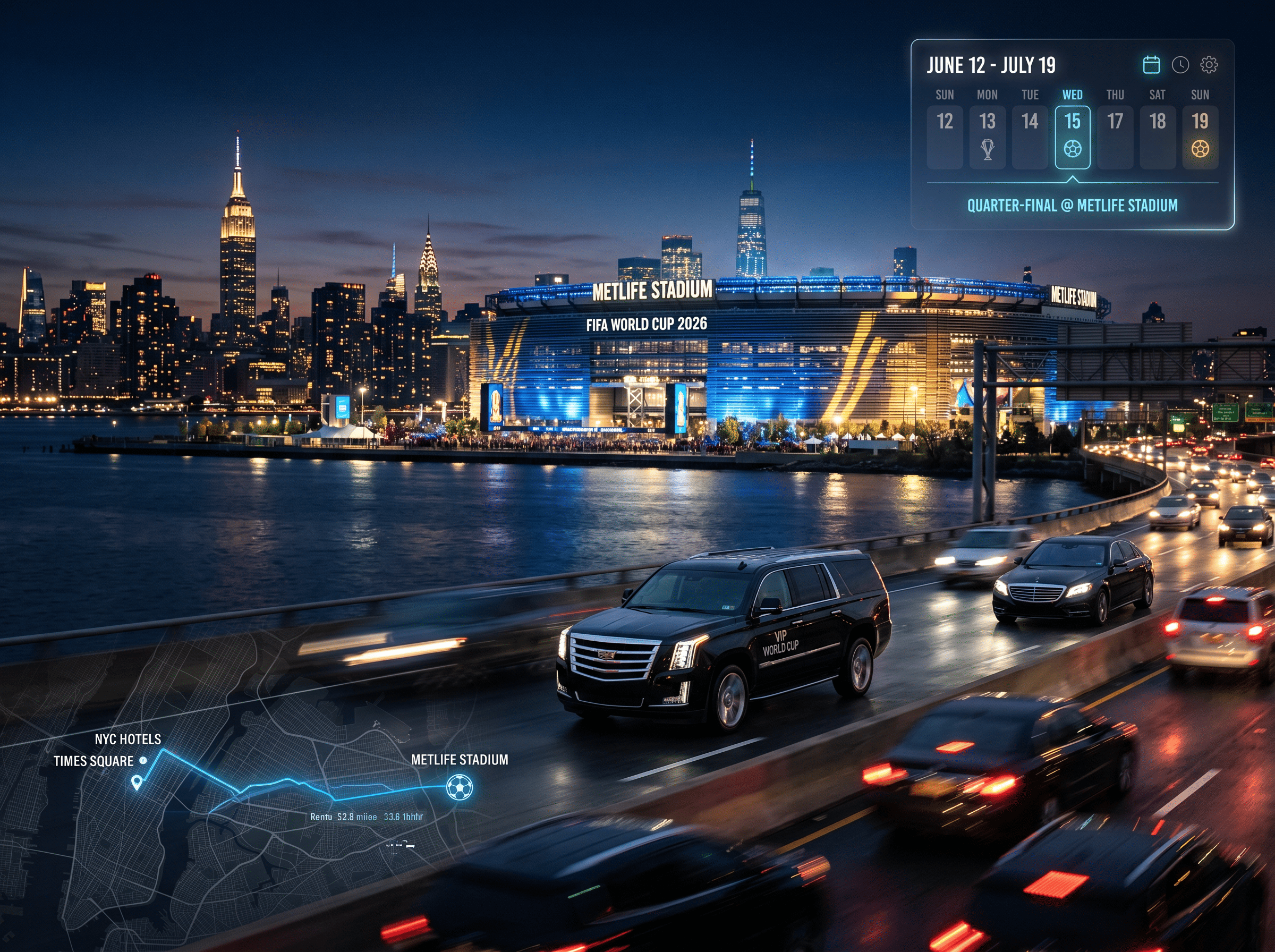 World Cup 2026 NYC Match Schedule Transportation