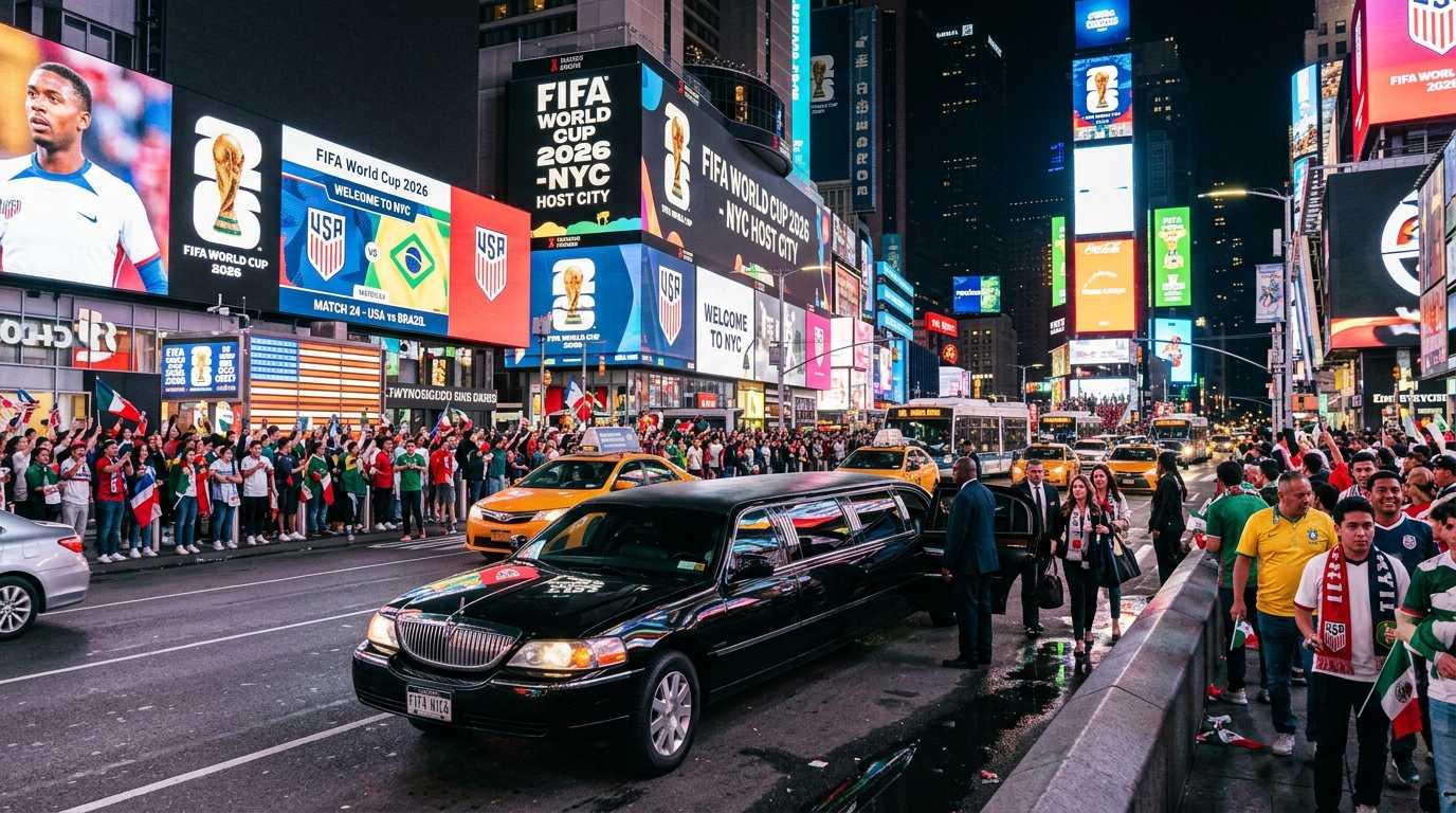 Limo Cost for World Cup 2026 in NYC
