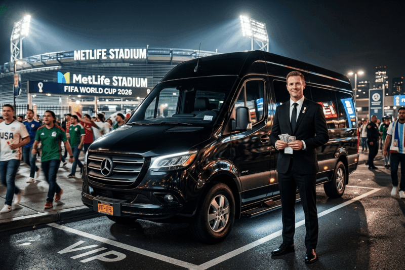 Tip a Sprinter Limo Driver for a World Cup 2026 Match?