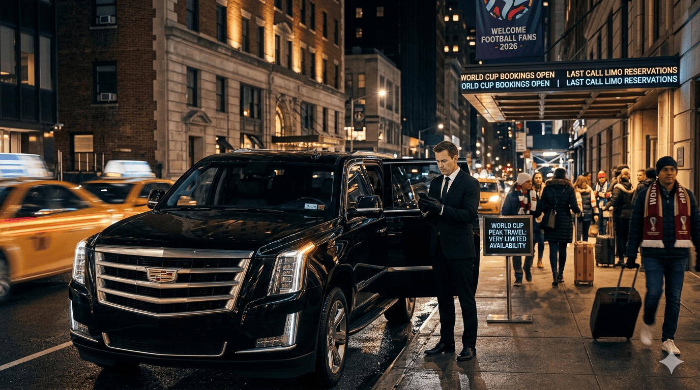 Is It Too Late to Book a Limo for FIFA World Cup 2026 in new york city