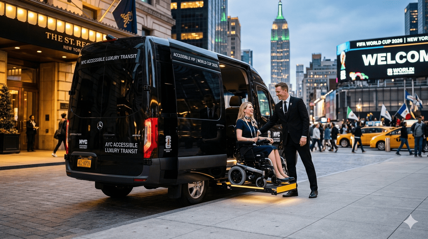 Wheelchair Accessible Limo Service in NYC for FIFA