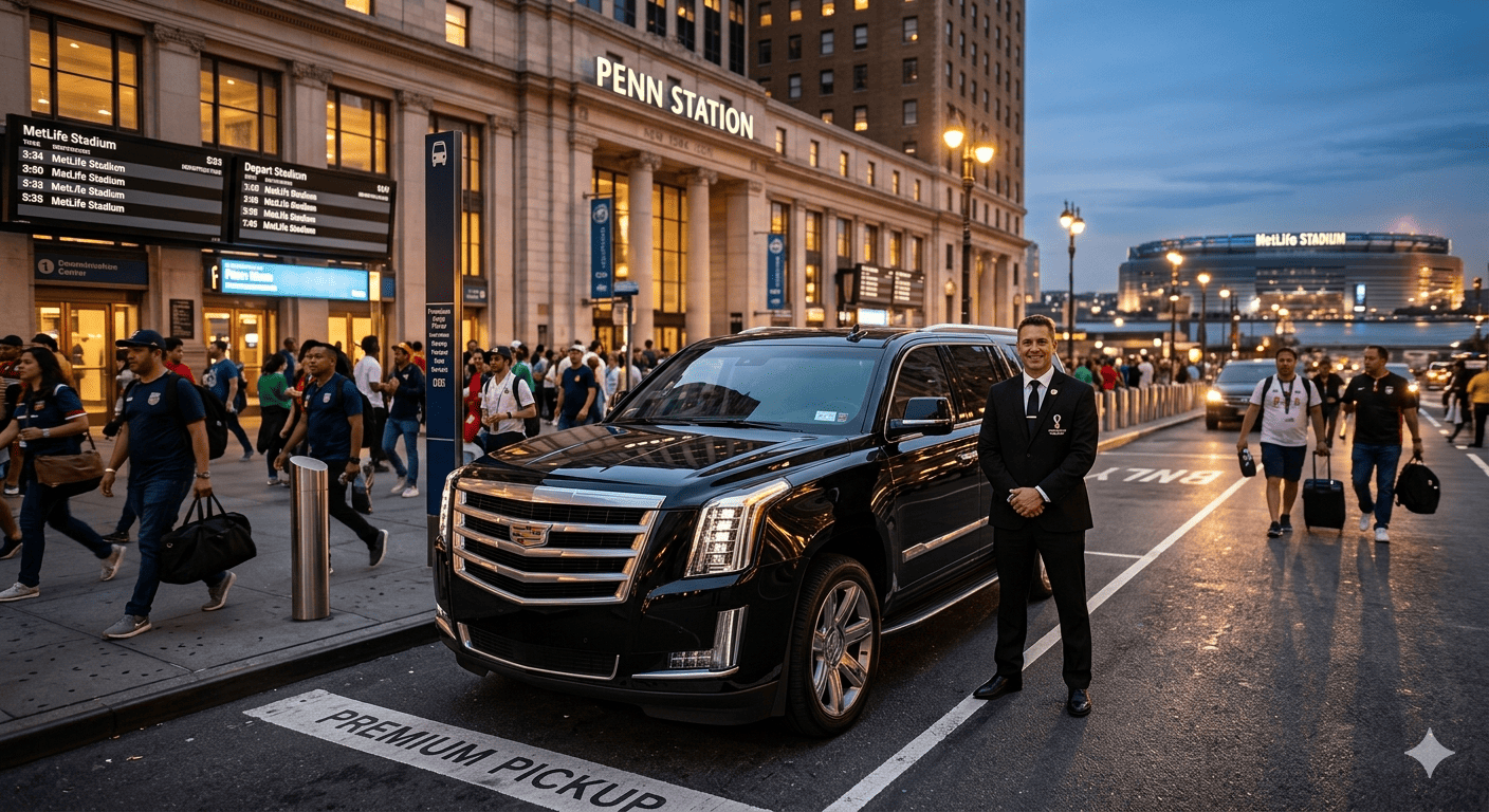 Best Way to Get from Penn Station to MetLife Stadium for FIFA World Cup 2026