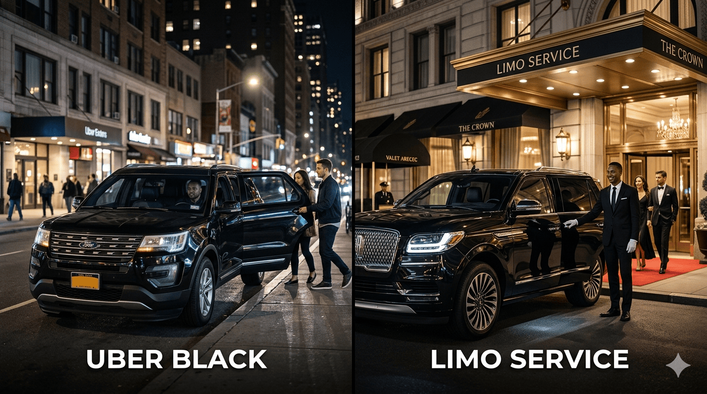 Difference Between Uber Black and a Real Limo Service