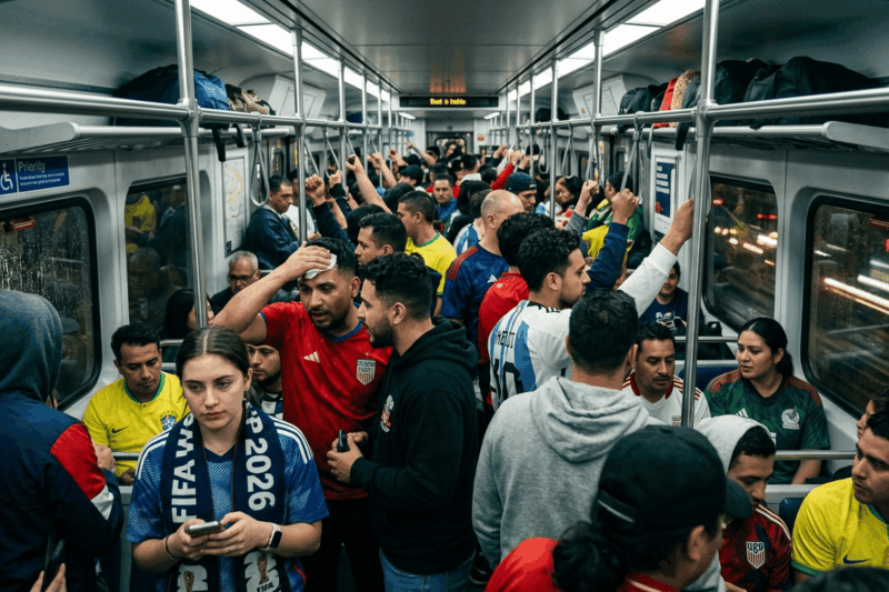 NJ Transit Trains So Crowded After MetLife Matches