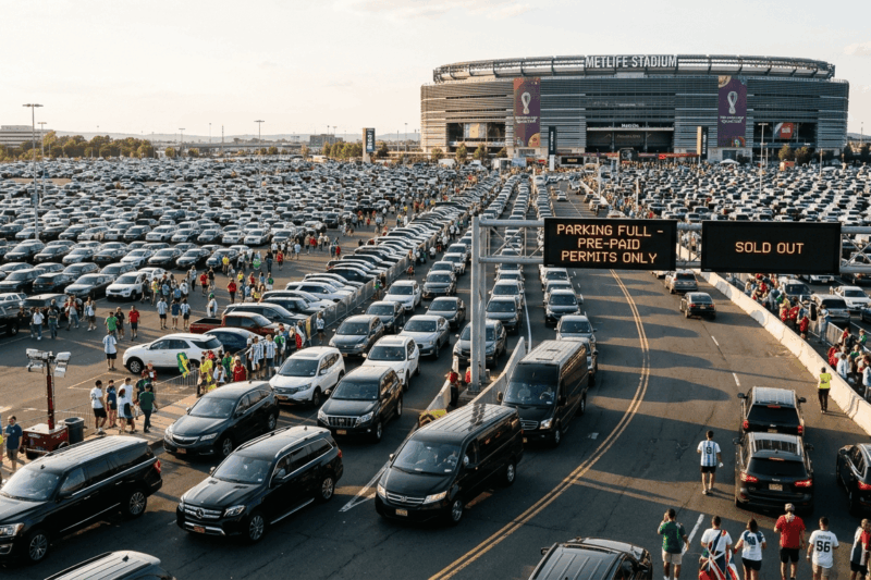 MetLife Stadium Parking Lots Sell Out So Fast for World Cup 2026
