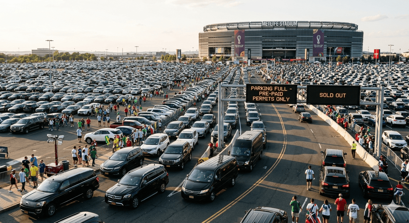 MetLife Stadium Parking Lots Sell Out So Fast for World Cup 2026