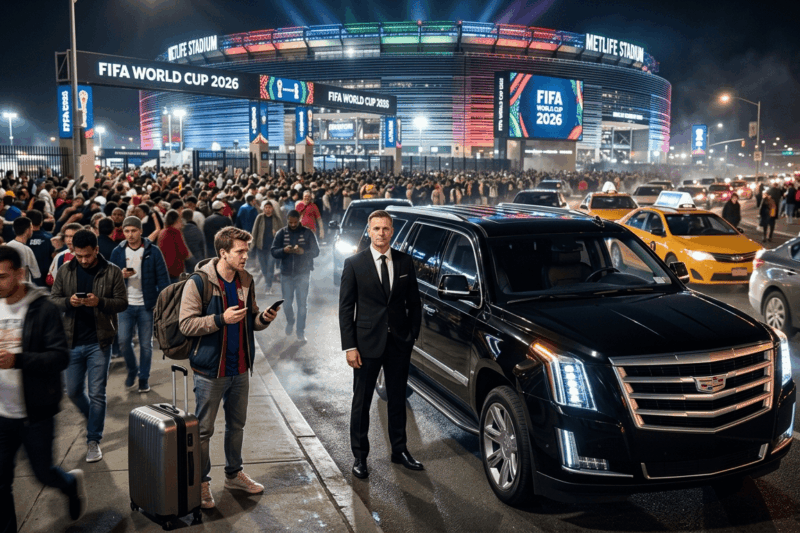 Get a Cab from MetLife Stadium After a World Cup 2026 Match
