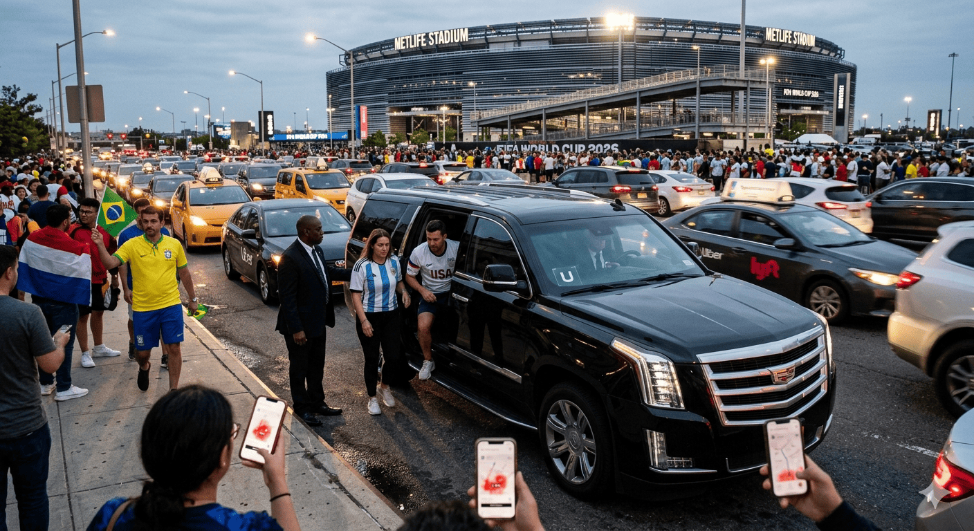 Uber Black So Expensive for World Cup 2026 MetLife Stadium